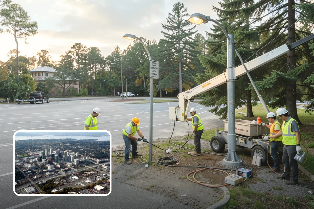 Court Line Striping in Bellevue, King County, WA - Delivers regulation-accurate layouts for sanctioned play