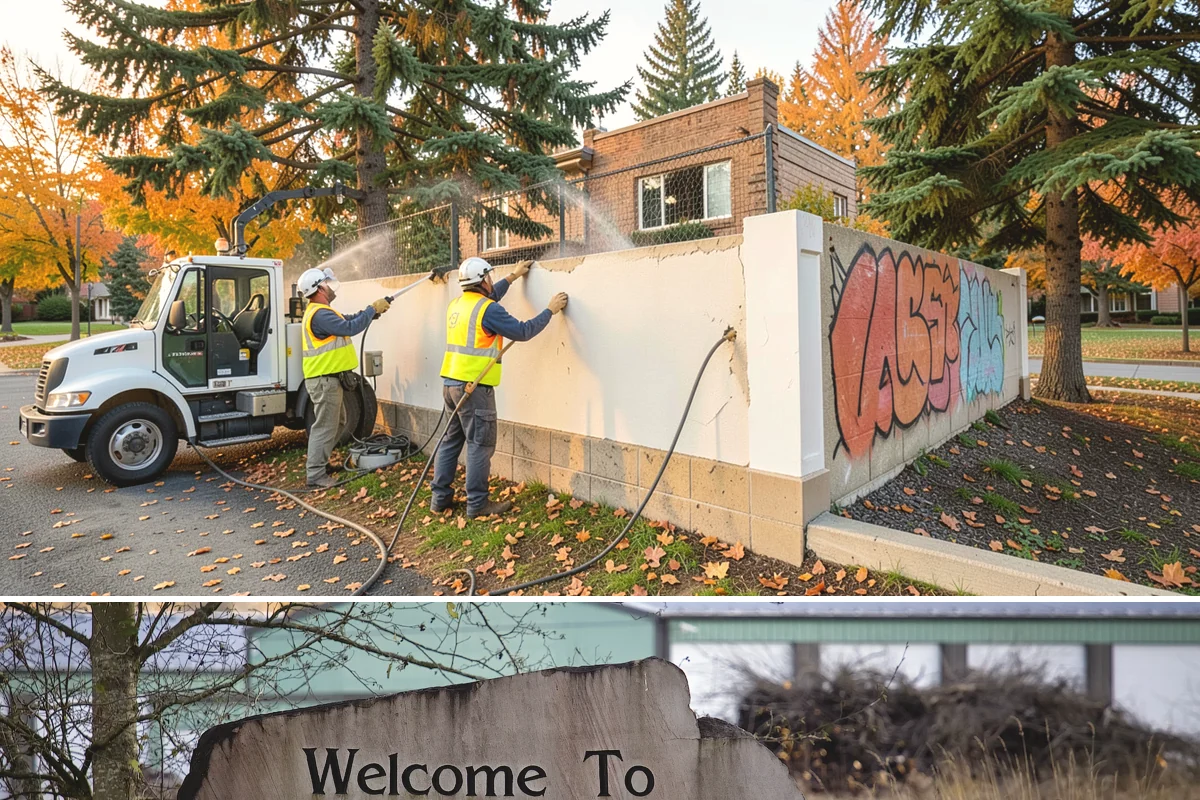 Court Line Striping in Buckley, Pierce County, WA - Dry, mild conditions from late spring to early fall allow line paint to set and cure without moisture defects.