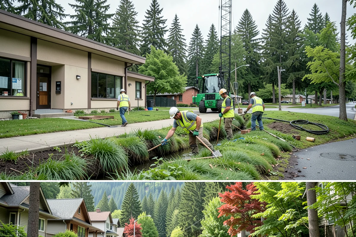 Court Line Striping in Darrington, Snohomish County, WA - Dry, mild conditions from late spring to early fall allow line paint to set and cure without moisture defects.