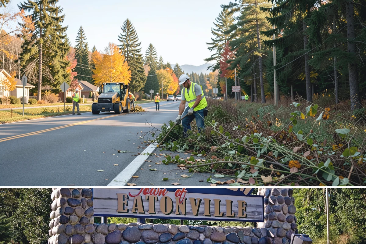 Court Line Striping in Eatonville, Pierce County, WA - Dry, mild conditions from late spring to early fall allow line paint to set and cure without moisture defects.