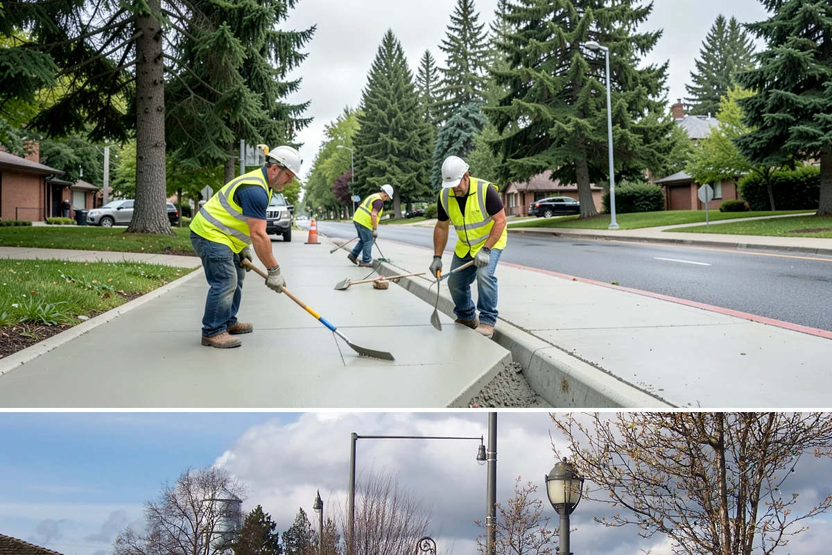 Court Line Striping in Marysville, Snohomish County, WA - Dry, mild conditions from late spring to early fall allow line paint to set and cure without moisture defects.