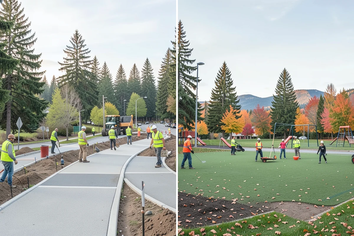 Court Line Striping in Medina, King County, WA - Confirm sport dimensions and layout with staff
