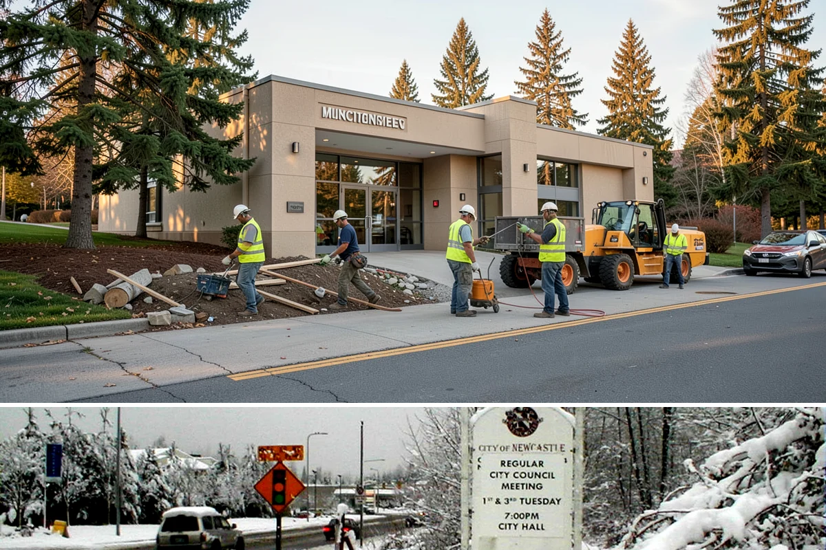 Court Line Striping in Newcastle, King County, WA - Dry, mild conditions from late spring to early fall allow line paint to set and cure without moisture defects.
