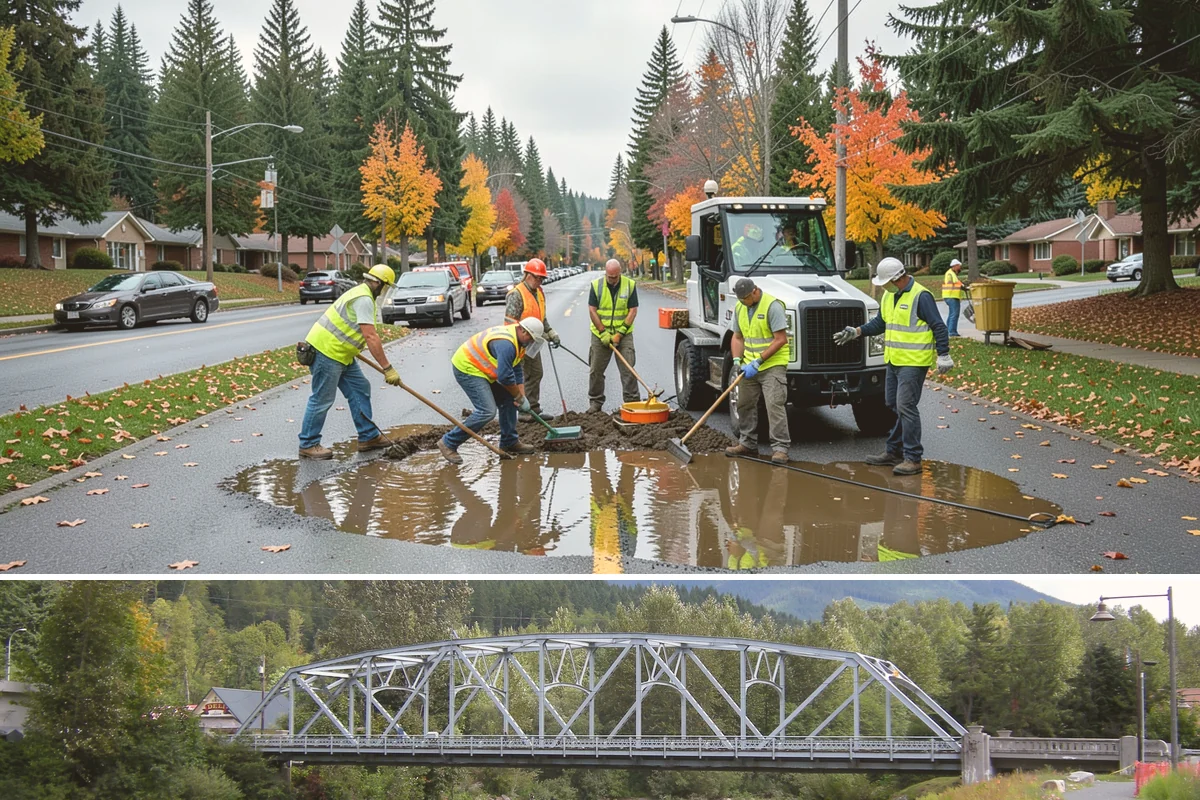 Court Line Striping in Skykomish, King County, WA - Dry, mild conditions from late spring to early fall allow line paint to set and cure without moisture defects.