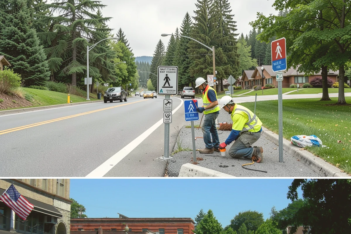 Court Line Striping in Snohomish, Snohomish County, WA - Dry, mild conditions from late spring to early fall allow line paint to set and cure without moisture defects.