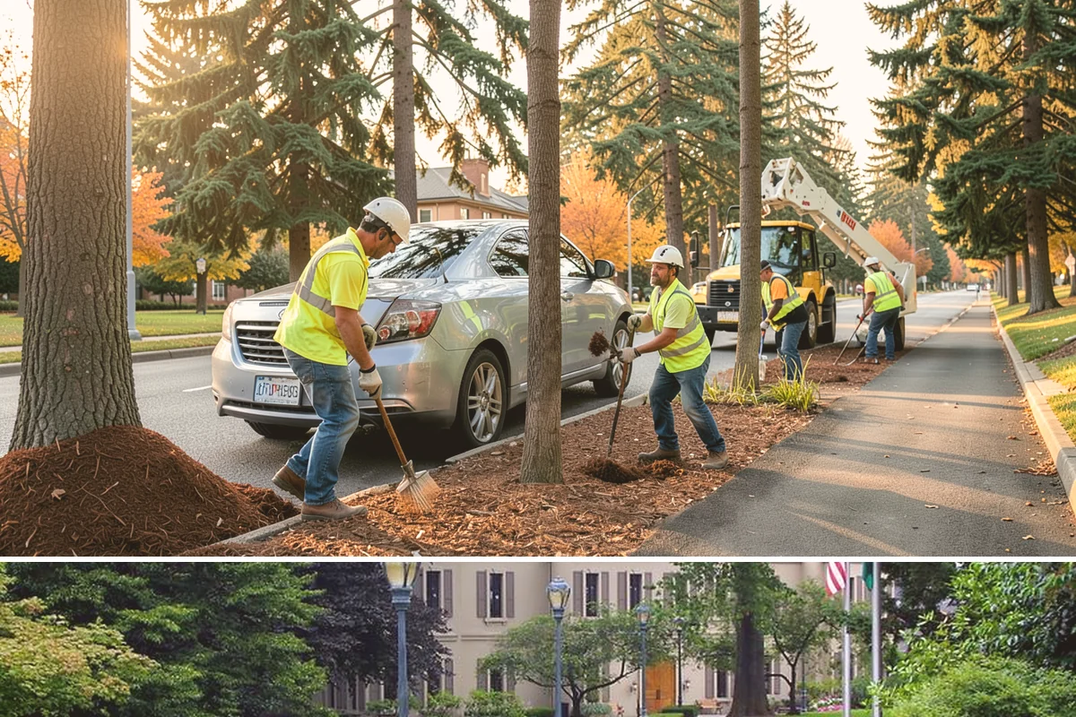 Court Line Striping in Woodinville, King County, WA - Dry, mild conditions from late spring to early fall allow line paint to set and cure without moisture defects.