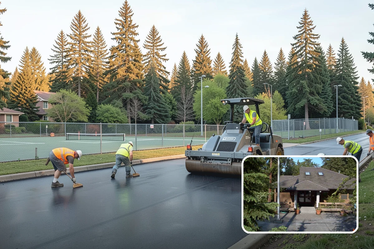 Court Line Striping in Yarrow Point, King County, WA - Delivers regulation-accurate layouts for sanctioned play