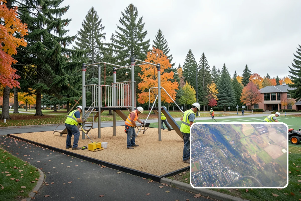Court Net Post Installation in Algona, King County, WA - Provides secure, regulation-height net systems