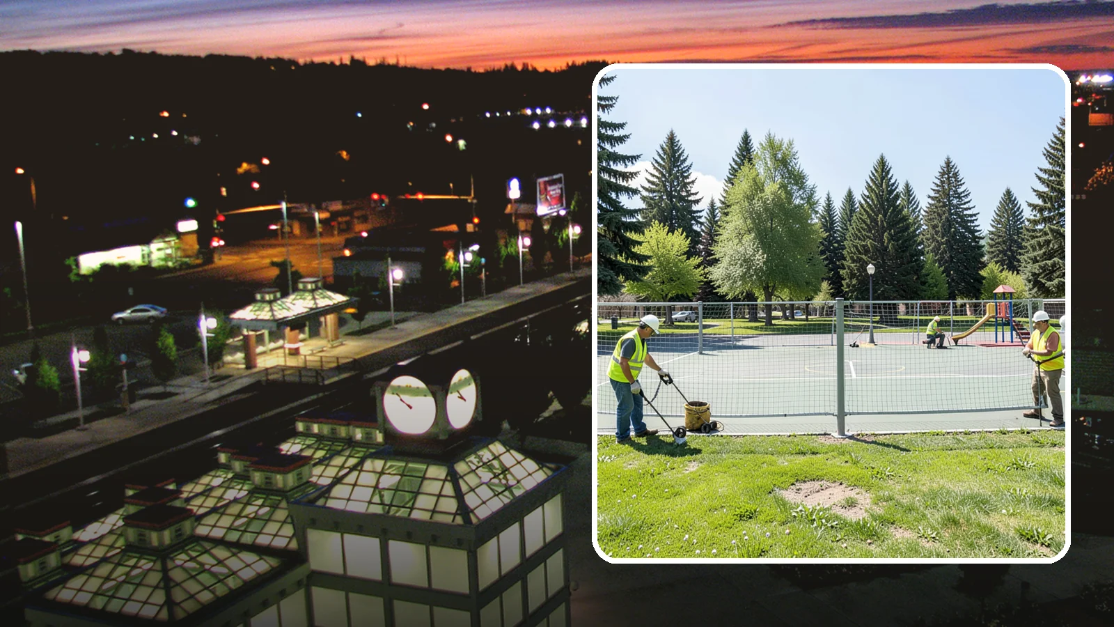 Court Net Post Installation in Auburn, King County, WA - Net post and anchor installation that equips municipal courts with secure, regulation-height net systems.