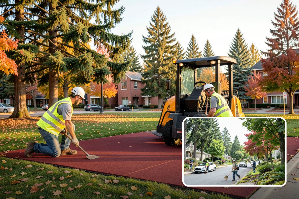 Court Net Post Installation in Beaux Arts Village, King County, WA - Provides secure, regulation-height net systems