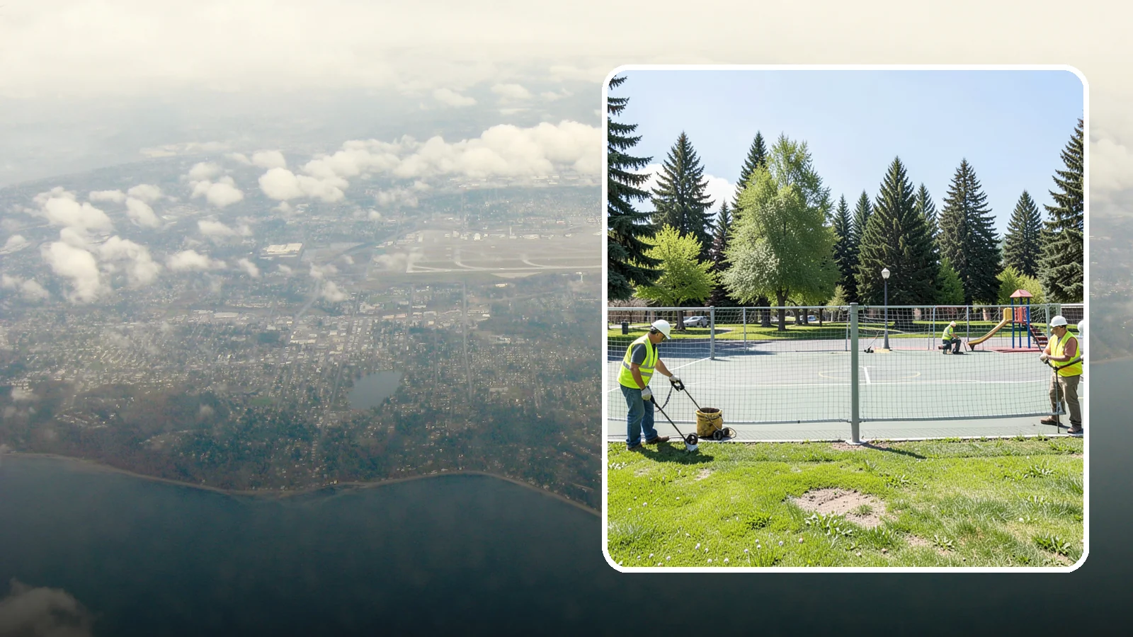Court Net Post Installation in Burien, King County, WA - Net post and anchor installation that equips municipal courts with secure, regulation-height net systems.