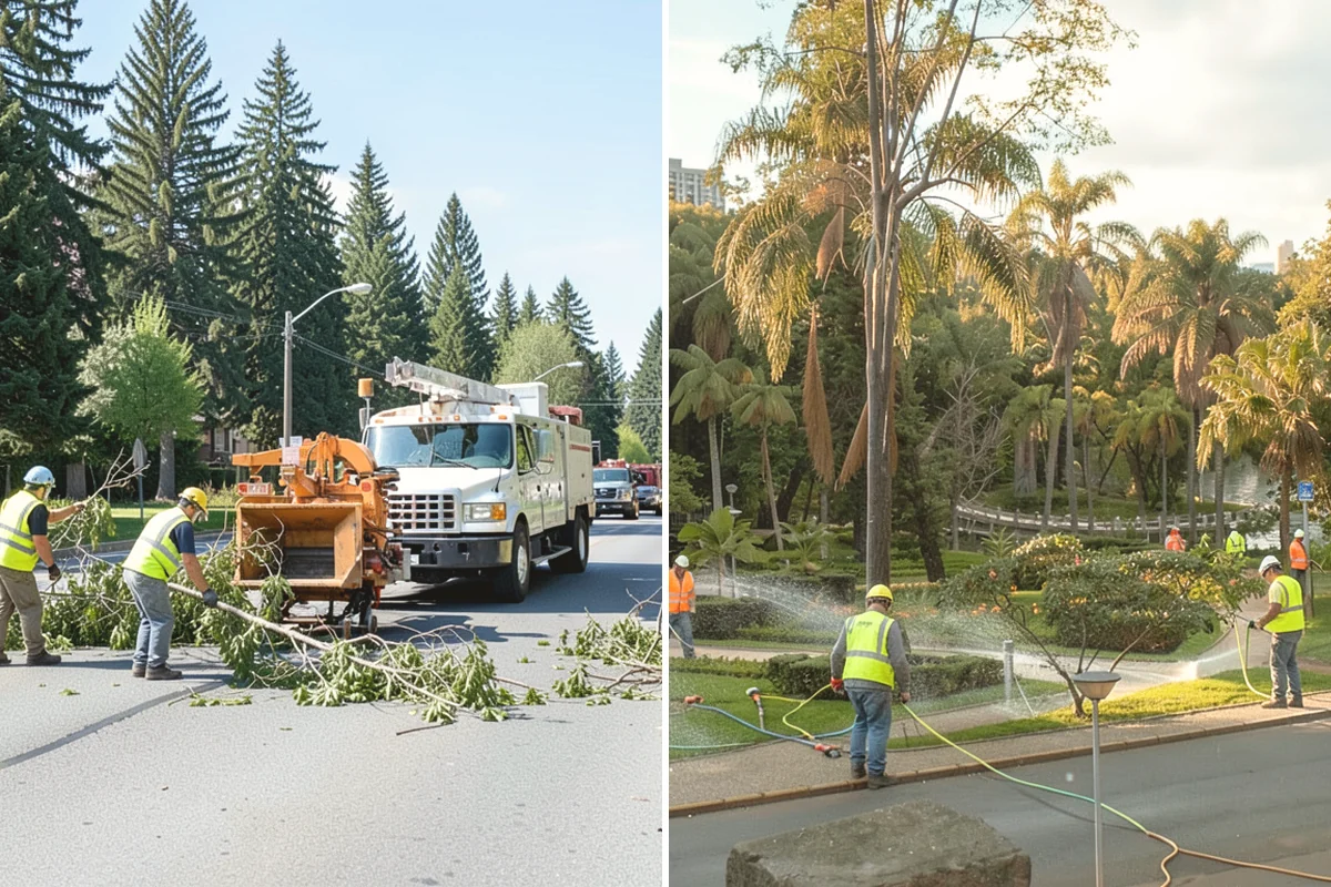 Court Net Post Installation in Burien, King County, WA - Locate and core post positions on the slab