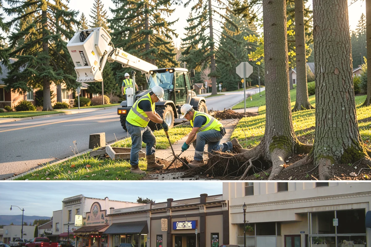 Court Net Post Installation in Burlington, Skagit County, WA - Installation can proceed year-round, though dry conditions speed grout curing around new sleeves.