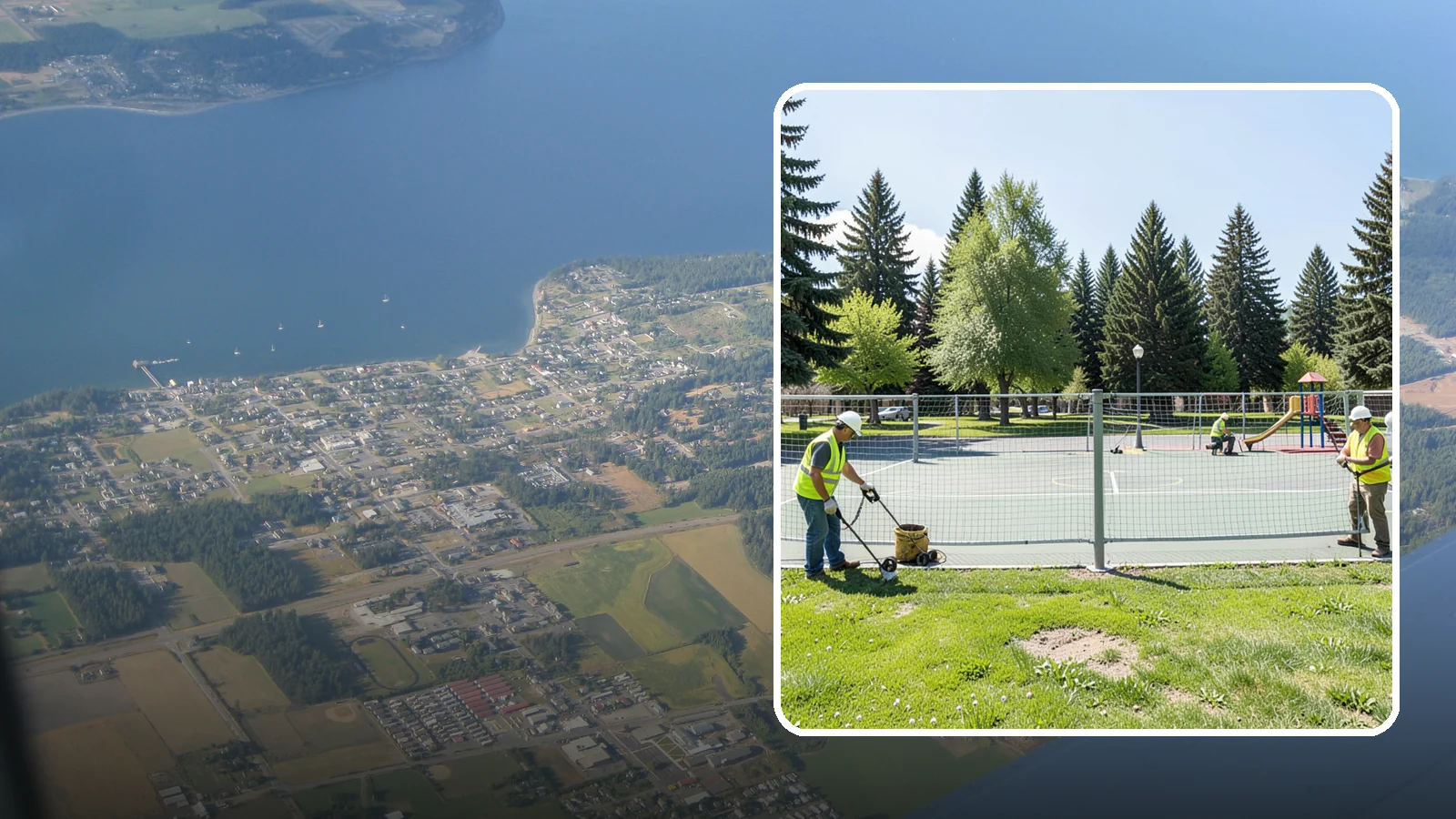 Court Net Post Installation in Coupeville, Island County, WA - Net post and anchor installation that equips municipal courts with secure, regulation-height net systems.