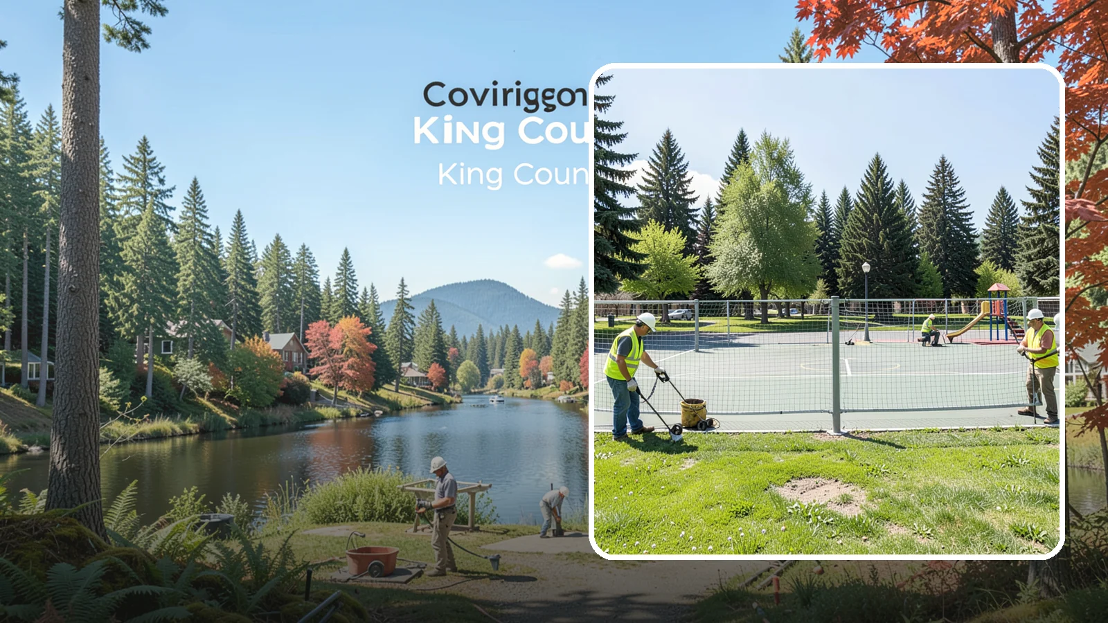 Court Net Post Installation in Covington, King County, WA - Net post and anchor installation that equips municipal courts with secure, regulation-height net systems.