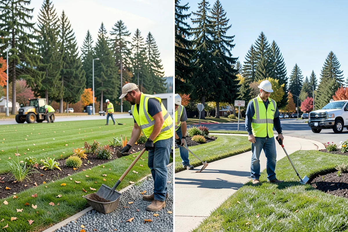 Court Net Post Installation in DuPont, Pierce County, WA - Locate and core post positions on the slab