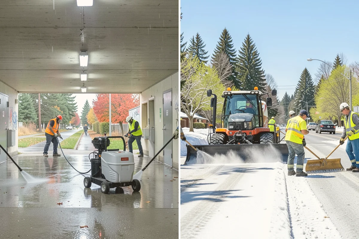 Court Net Post Installation in Eatonville, Pierce County, WA - Locate and core post positions on the slab