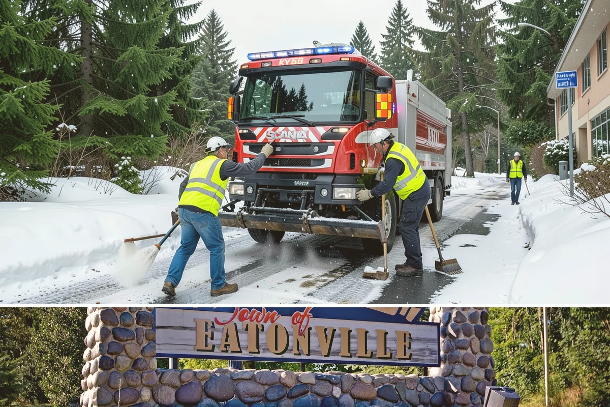 Court Net Post Installation in Eatonville, Pierce County, WA - Installation can proceed year-round, though dry conditions speed grout curing around new sleeves.
