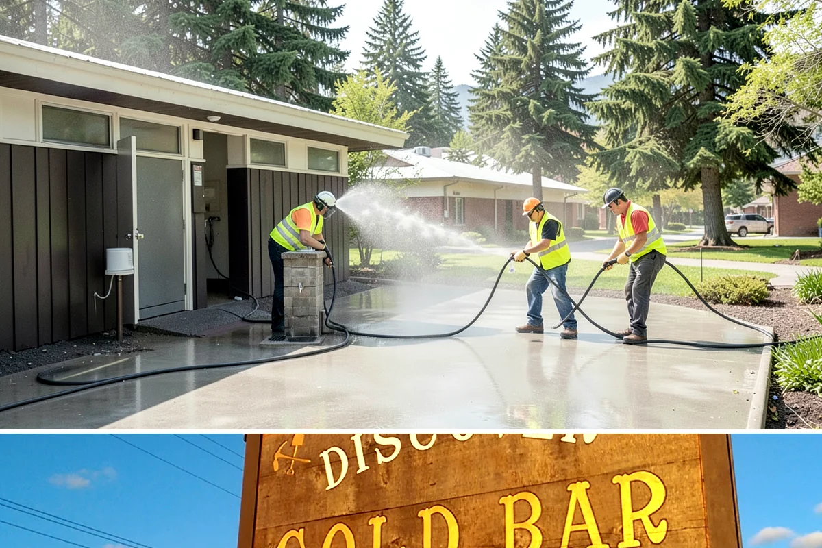Court Net Post Installation in Gold Bar, Snohomish County, WA - Installation can proceed year-round, though dry conditions speed grout curing around new sleeves.