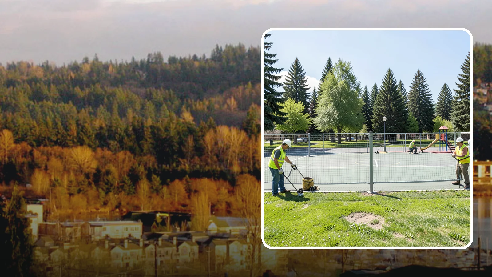 Court Net Post Installation in Kenmore, King County, WA - Net post and anchor installation that equips municipal courts with secure, regulation-height net systems.