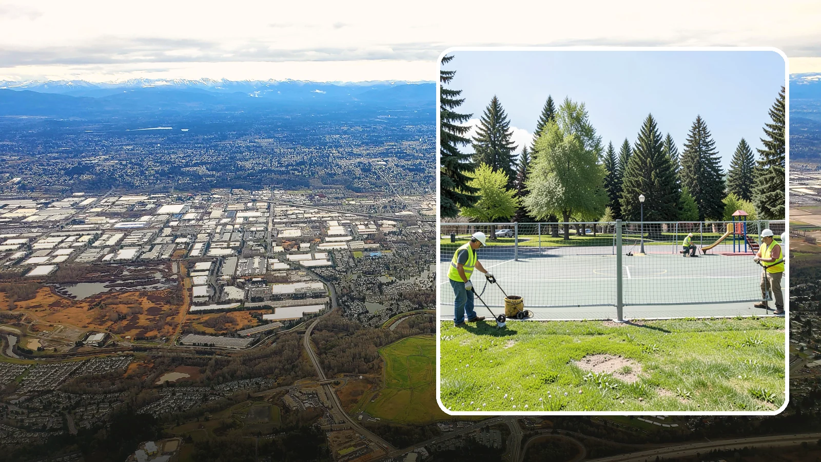 Court Net Post Installation in Kent, King County, WA - Net post and anchor installation that equips municipal courts with secure, regulation-height net systems.