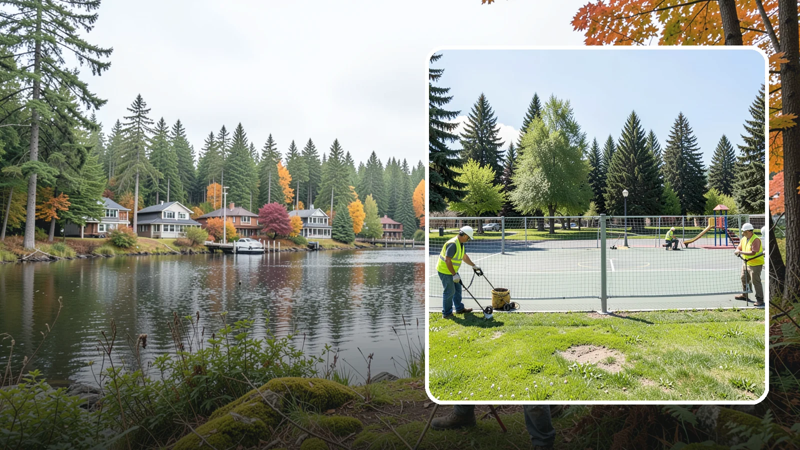 Court Net Post Installation in La Conner, Skagit County, WA - Net post and anchor installation that equips municipal courts with secure, regulation-height net systems.