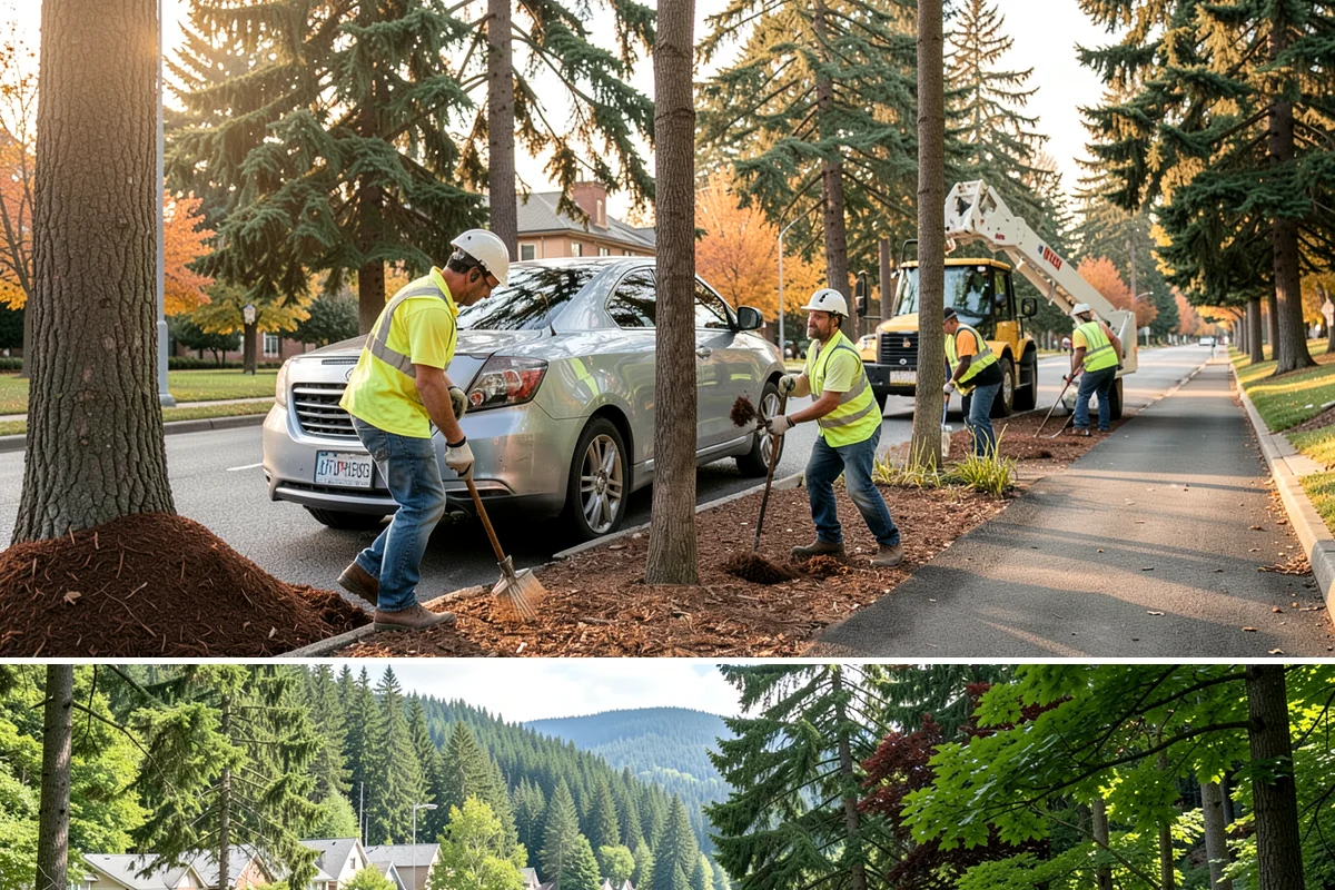 Court Net Post Installation in Lake Forest Park, King County, WA - Installation can proceed year-round, though dry conditions speed grout curing around new sleeves.