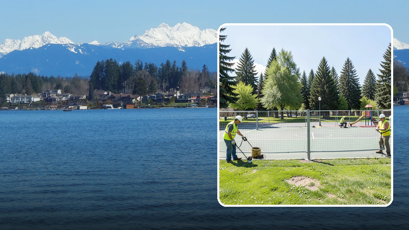 Court Net Post Installation in Lake Stevens, Snohomish County, WA - Net post and anchor installation that equips municipal courts with secure, regulation-height net systems.