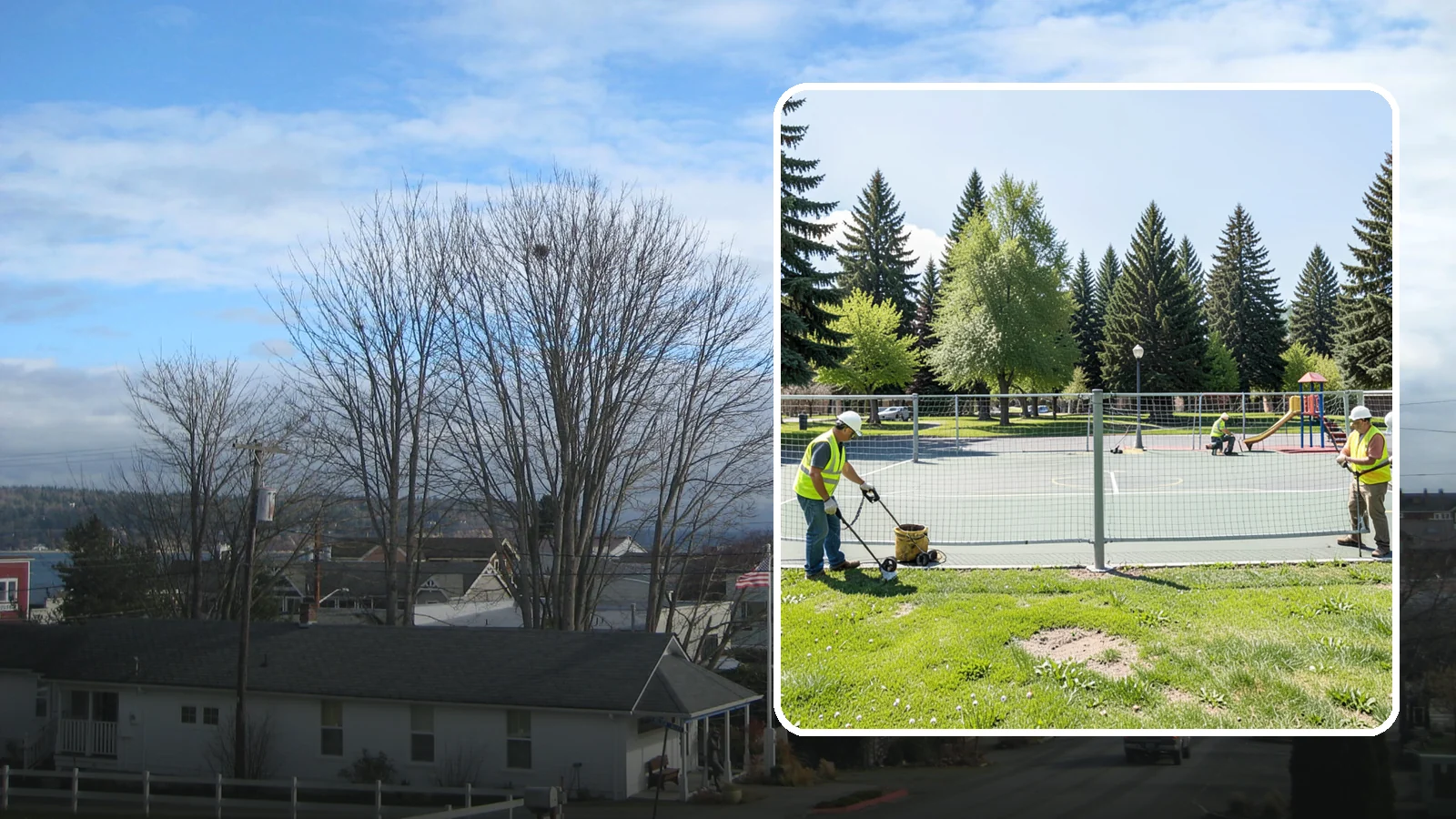 Court Net Post Installation in Langley, Island County, WA - Net post and anchor installation that equips municipal courts with secure, regulation-height net systems.