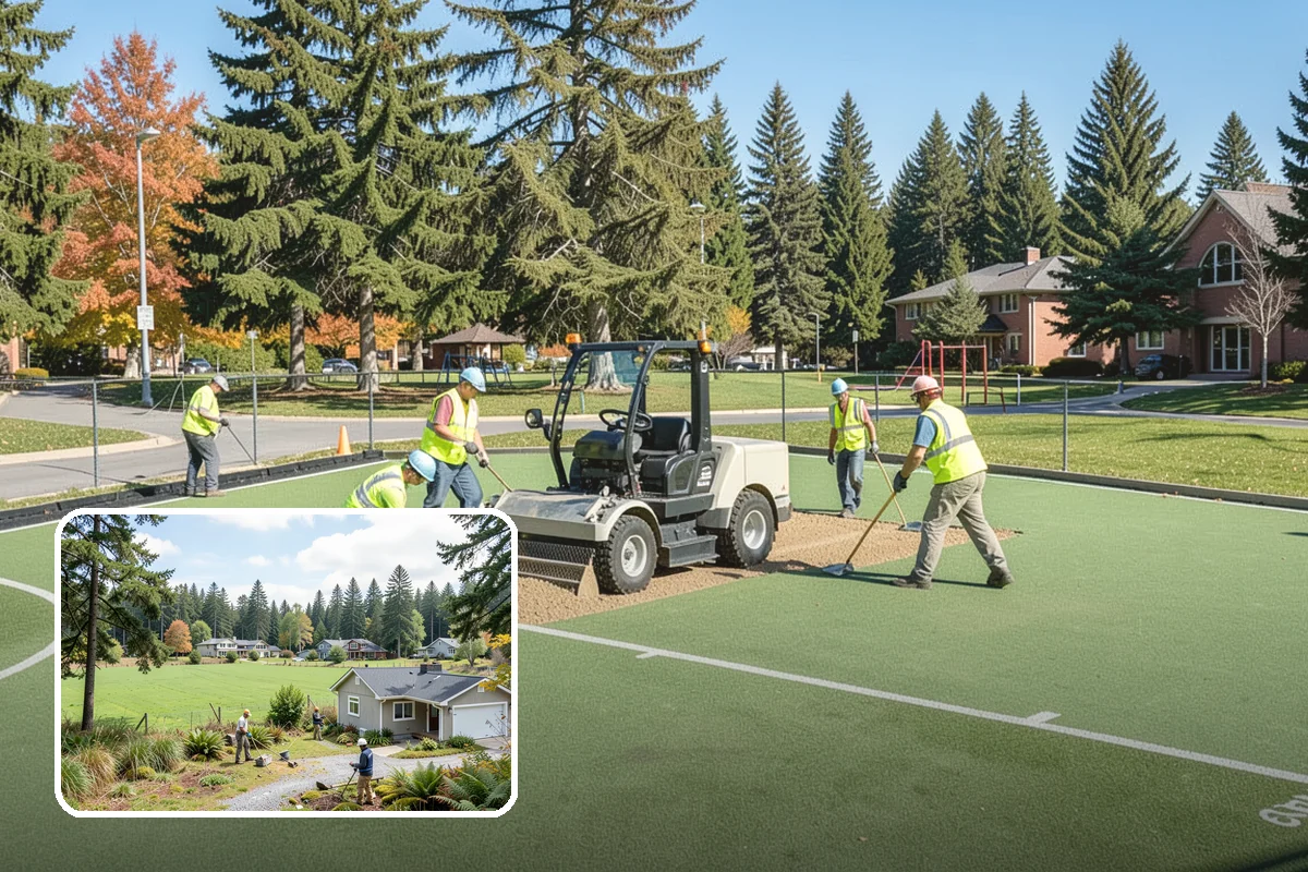 Court Net Post Installation in Lyman, Skagit County, WA - Provides secure, regulation-height net systems