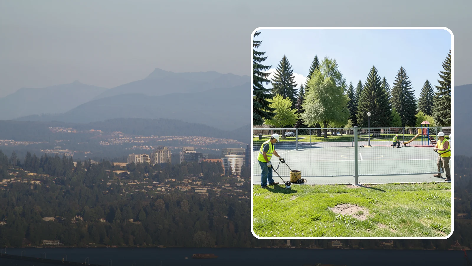 Court Net Post Installation in Medina, King County, WA - Net post and anchor installation that equips municipal courts with secure, regulation-height net systems.
