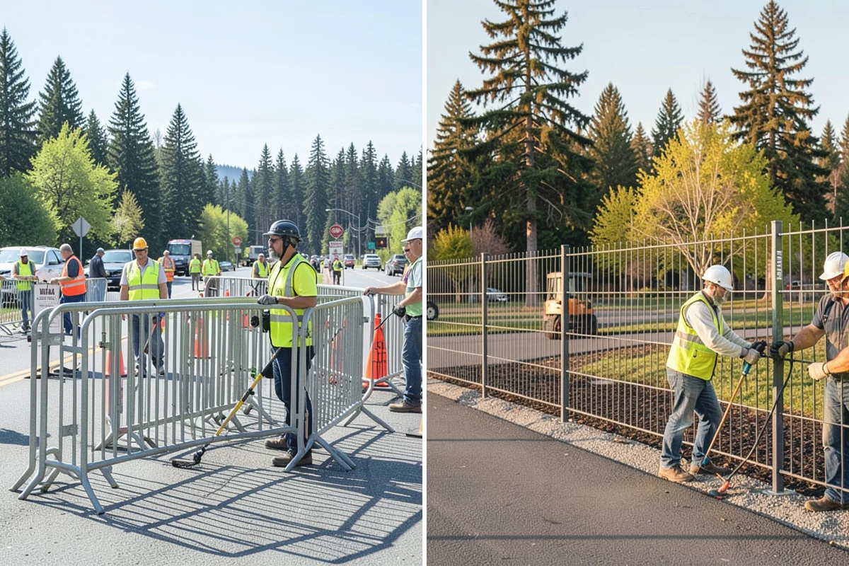 Court Net Post Installation in Medina, King County, WA - Locate and core post positions on the slab