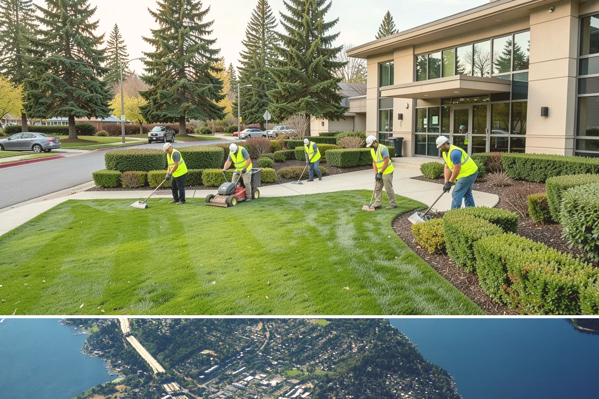 Court Net Post Installation in Mercer Island, King County, WA - Installation can proceed year-round, though dry conditions speed grout curing around new sleeves.