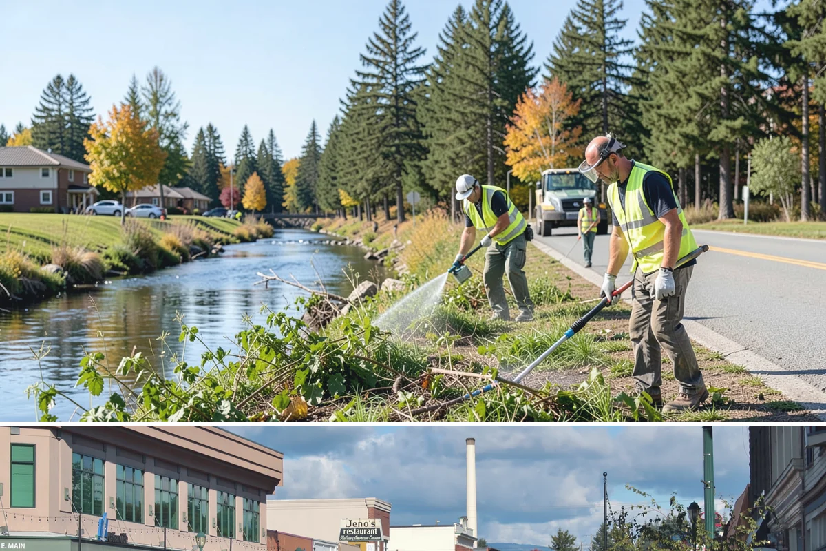Court Net Post Installation in Monroe, Snohomish County, WA - Installation can proceed year-round, though dry conditions speed grout curing around new sleeves.