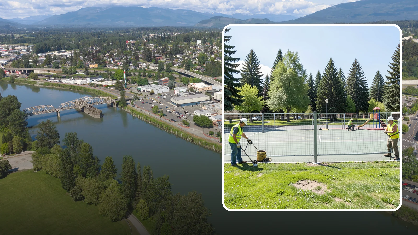 Court Net Post Installation in Mount Vernon, Skagit County, WA - Net post and anchor installation that equips municipal courts with secure, regulation-height net systems.