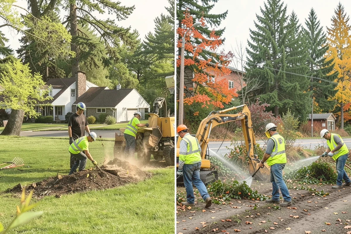 Court Net Post Installation in Mount Vernon, Skagit County, WA - Locate and core post positions on the slab