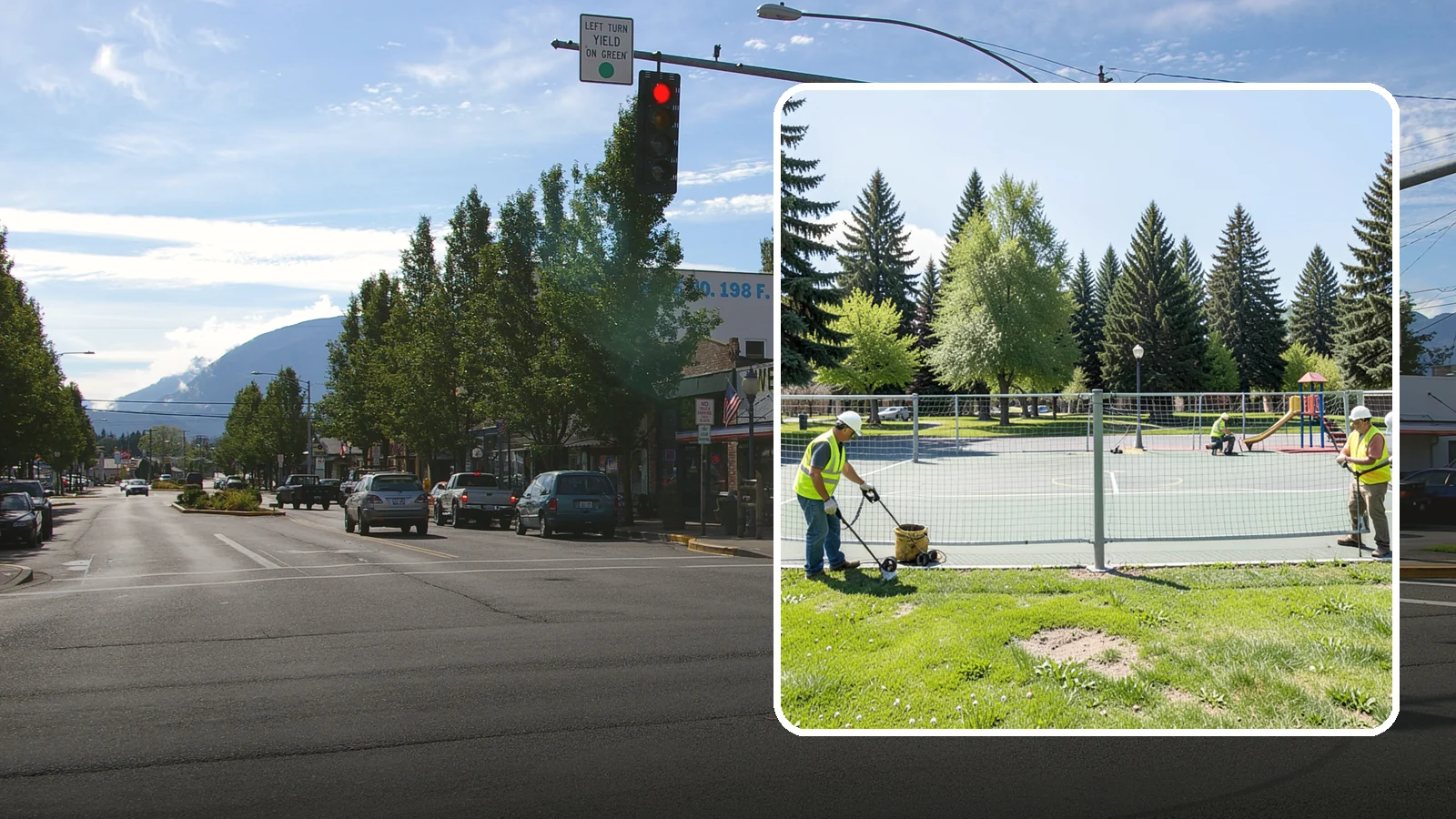 Court Net Post Installation in North Bend, King County, WA - Net post and anchor installation that equips municipal courts with secure, regulation-height net systems.