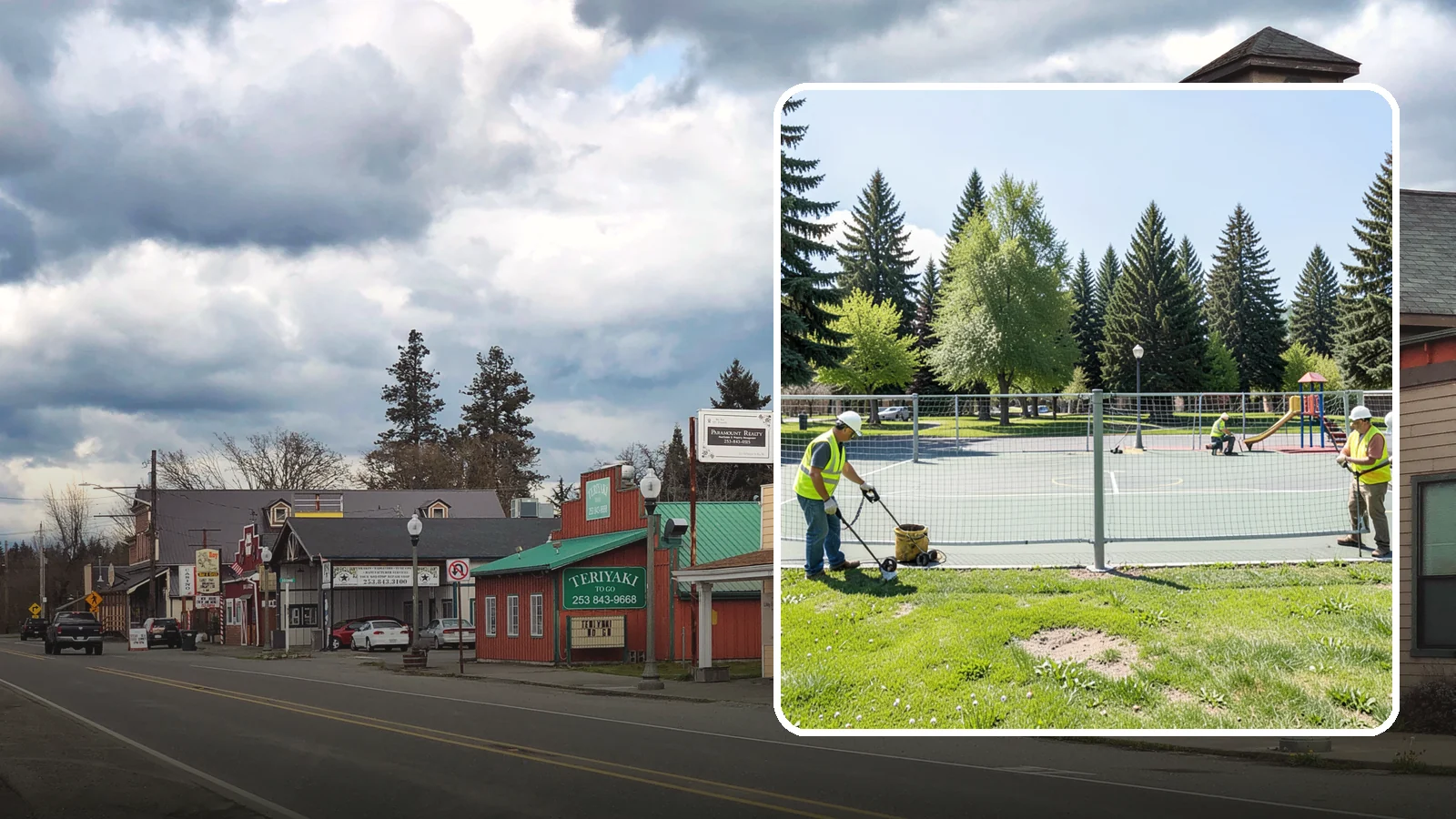 Court Net Post Installation in Roy, Pierce County, WA - Net post and anchor installation that equips municipal courts with secure, regulation-height net systems.