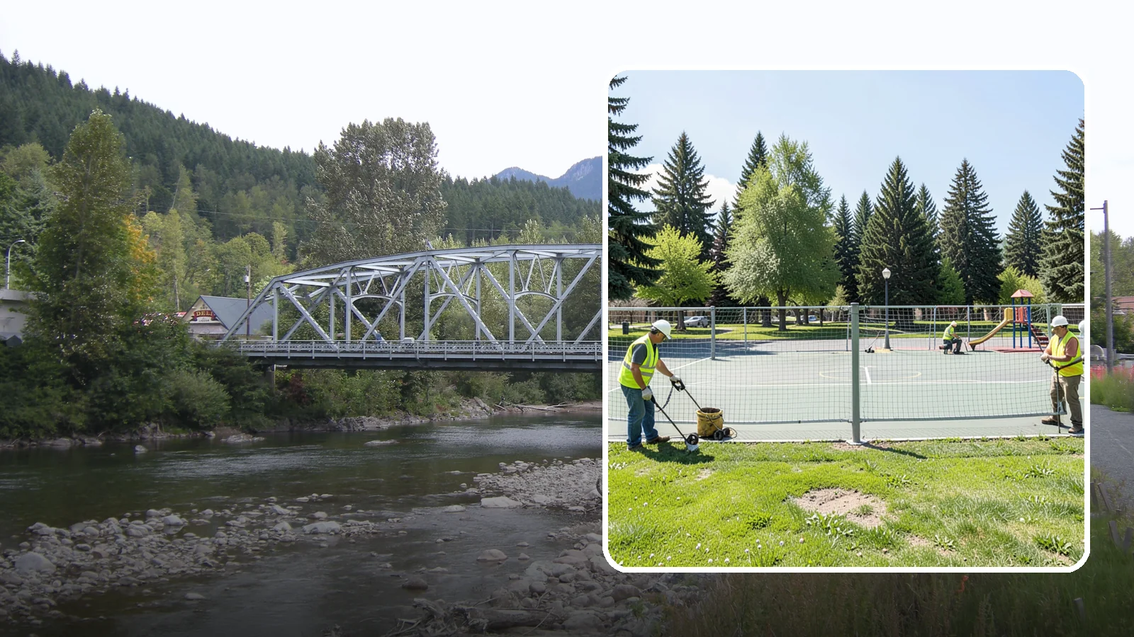 Court Net Post Installation in Skykomish, King County, WA - Net post and anchor installation that equips municipal courts with secure, regulation-height net systems.