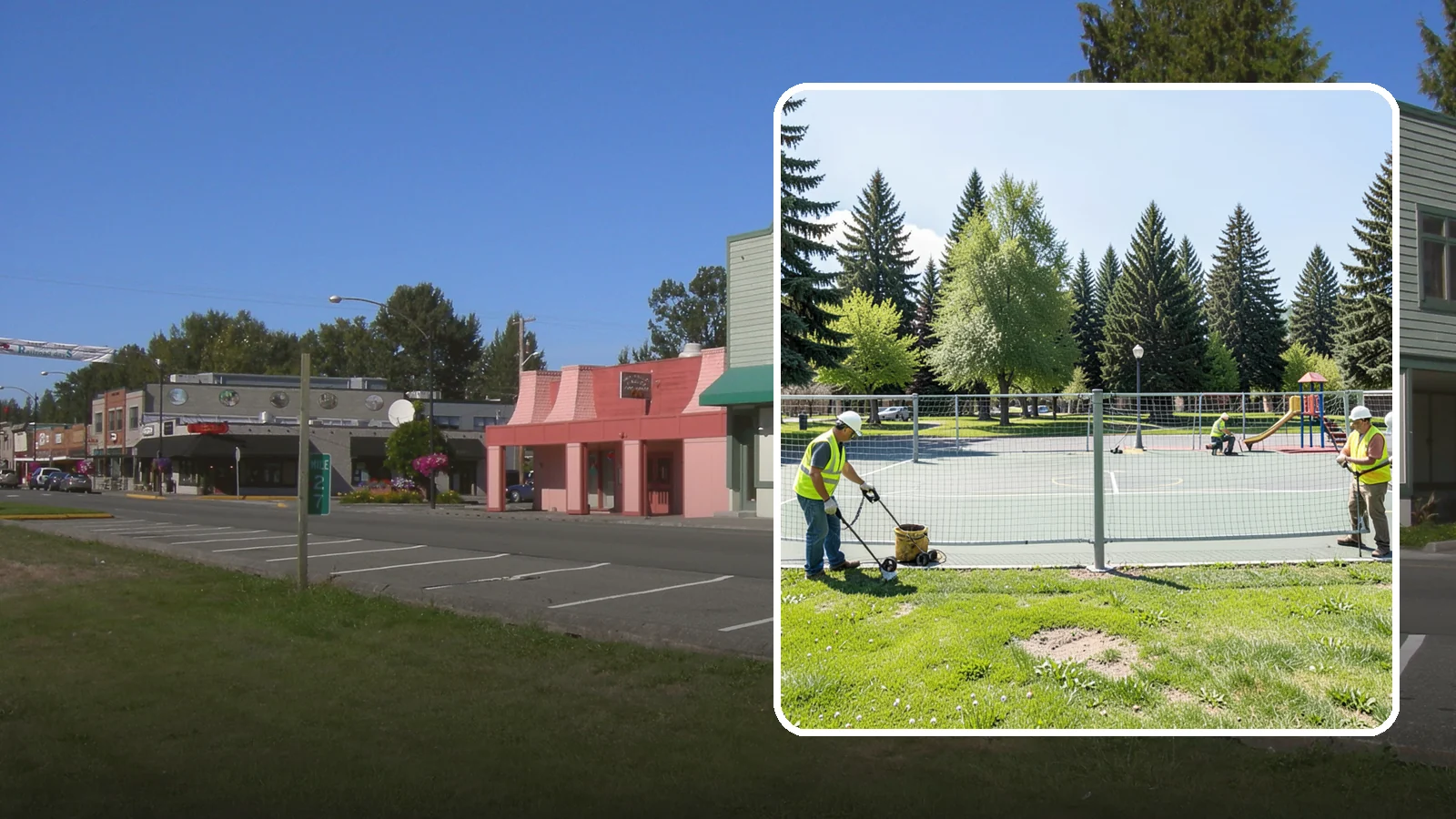 Court Net Post Installation in Snoqualmie, King County, WA - Net post and anchor installation that equips municipal courts with secure, regulation-height net systems.