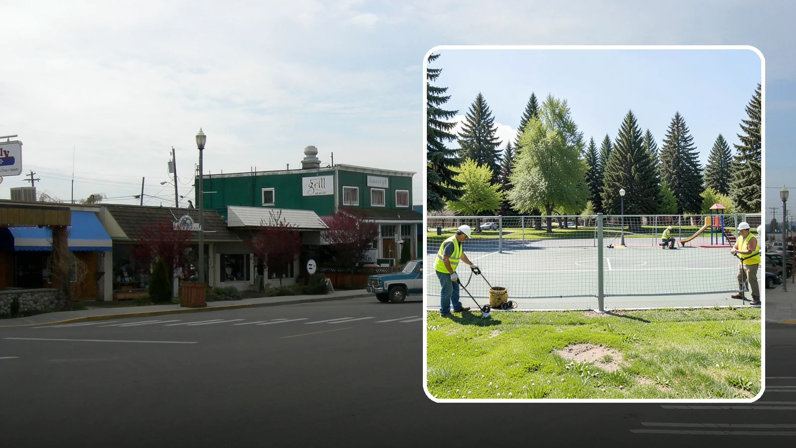 Court Net Post Installation in Stanwood, Snohomish County, WA - Net post and anchor installation that equips municipal courts with secure, regulation-height net systems.