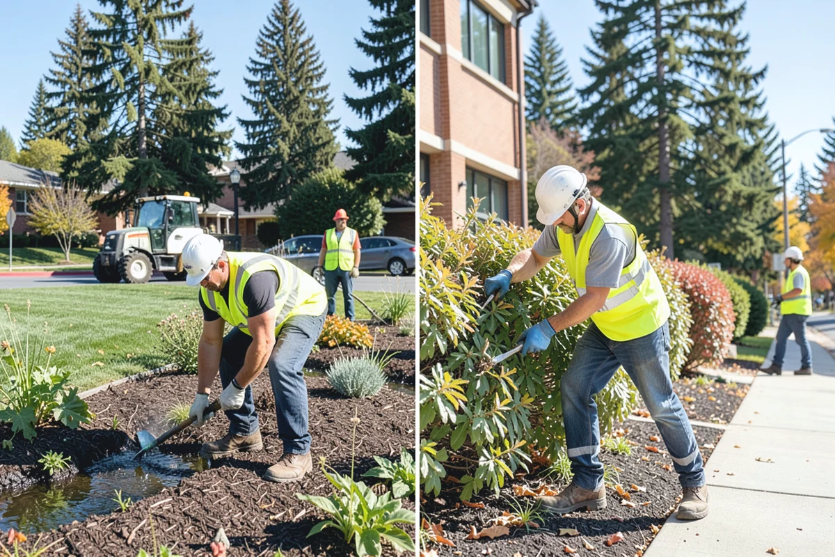 Court Net Post Installation in Wilkeson, Pierce County, WA - Locate and core post positions on the slab