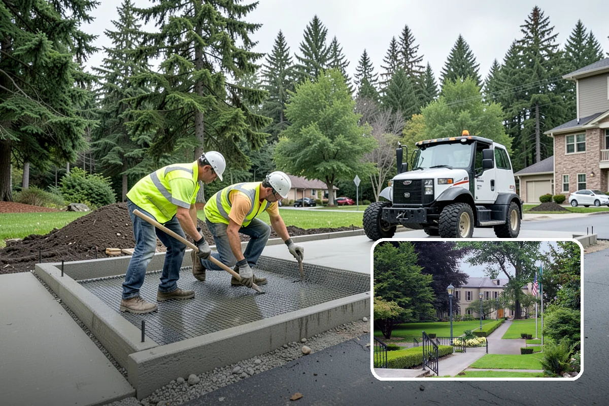 Court Net Post Installation in Woodinville, King County, WA - Provides secure, regulation-height net systems