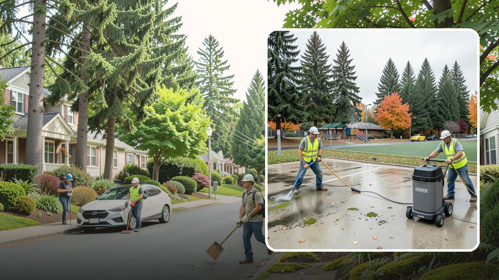 Court Pressure Washing in Beaux Arts Village, King County, WA - Targeted pressure washing that removes moss, algae, and grime from public sport court surfaces.