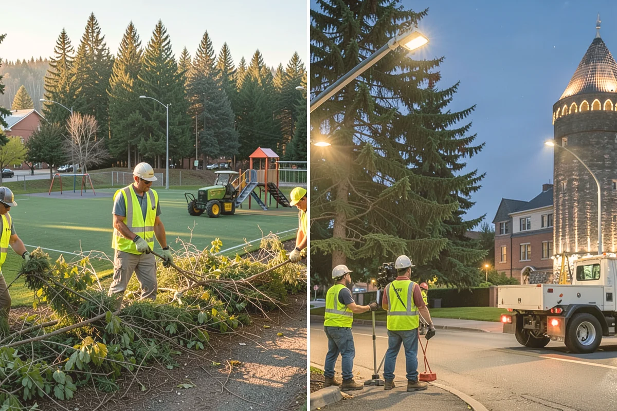 Court Pressure Washing in Bellevue, King County, WA - Inspect coating type, lines, and surface sensitivity