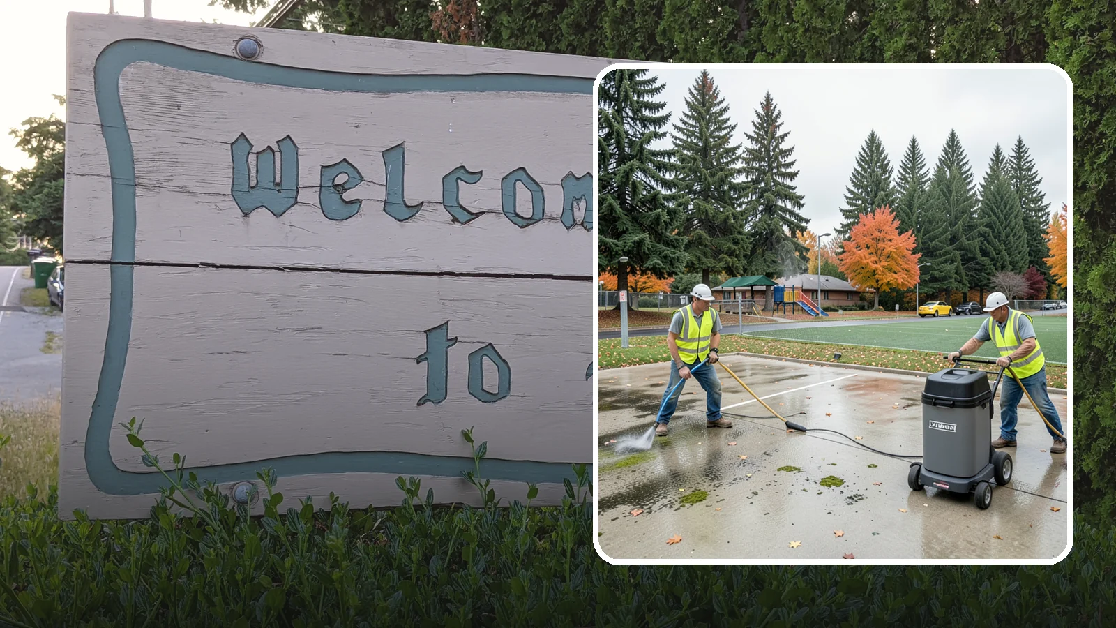 Court Pressure Washing in Brier, Snohomish County, WA - Targeted pressure washing that removes moss, algae, and grime from public sport court surfaces.