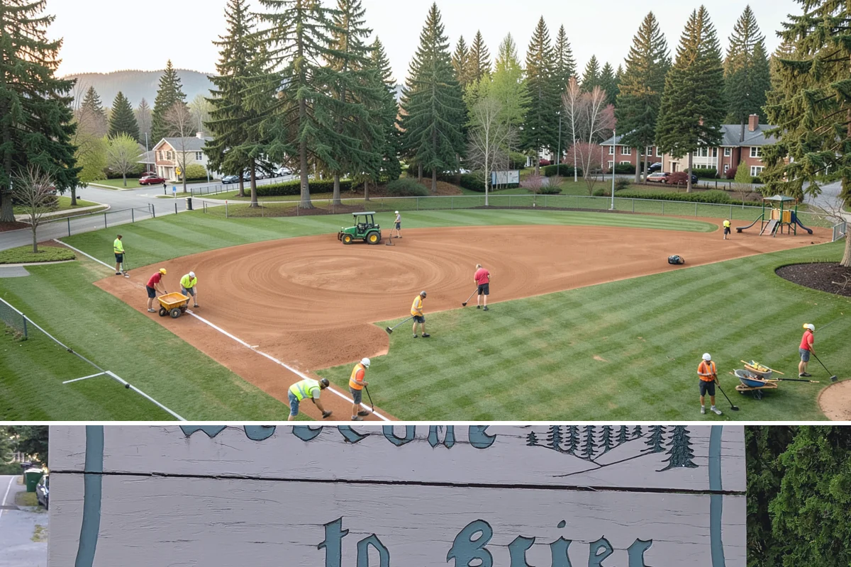 Court Pressure Washing in Brier, Snohomish County, WA - Washing is most effective spring through fall, with a pre-summer cleaning recommended ahead of peak programming.