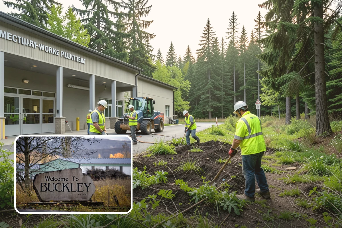 Court Pressure Washing in Buckley, Pierce County, WA - Recovers surface traction lost to moss and algae