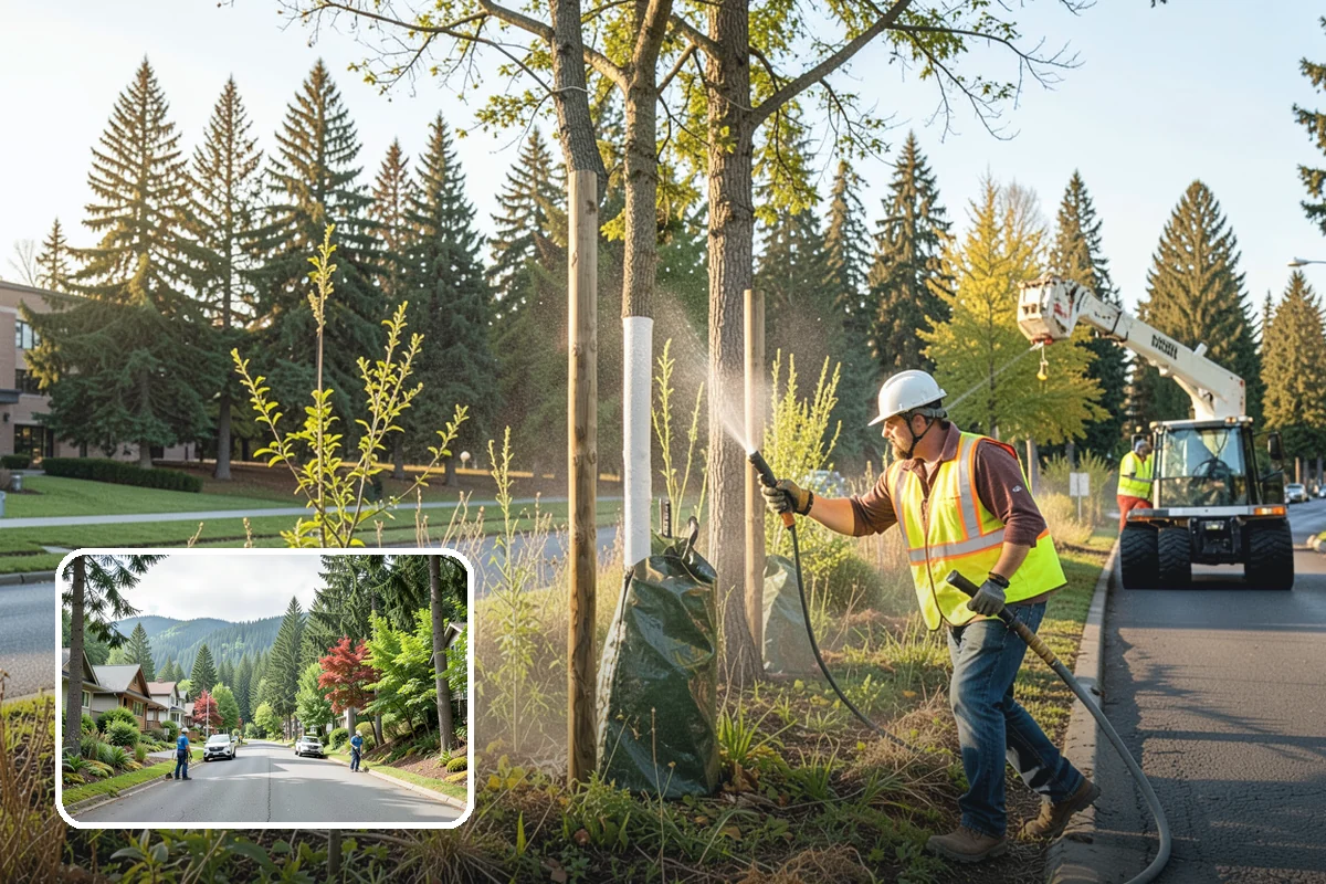 Court Pressure Washing in Darrington, Snohomish County, WA - Recovers surface traction lost to moss and algae