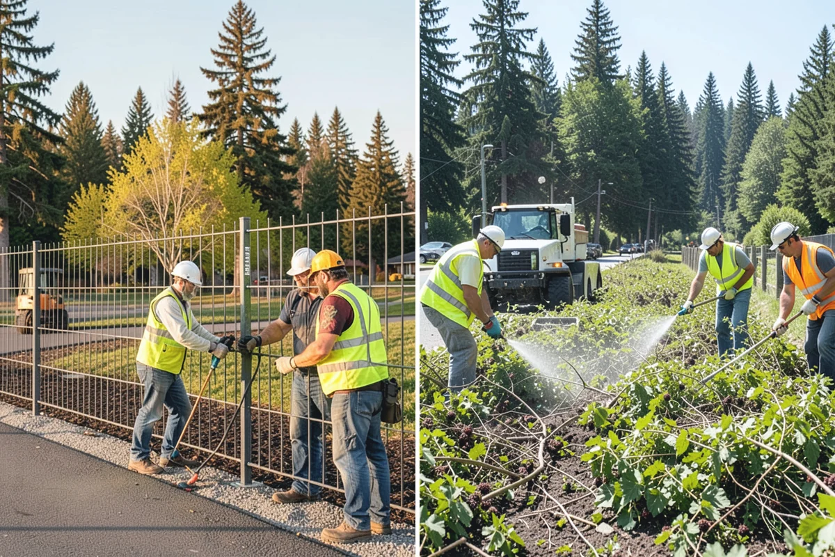 Court Pressure Washing in Des Moines, King County, WA - Inspect coating type, lines, and surface sensitivity